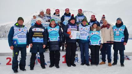 Денис Спицов и Алина Пеклецова победители гонки с раздельным стартом. Денис Спицов и Алина Пеклецова победители гонки с раздельным стартом.