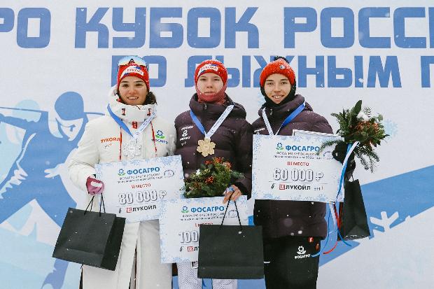 Алина Пеклецова - победительница индивидуальной гонки на третьем этапе ФосАгро Кубок России.