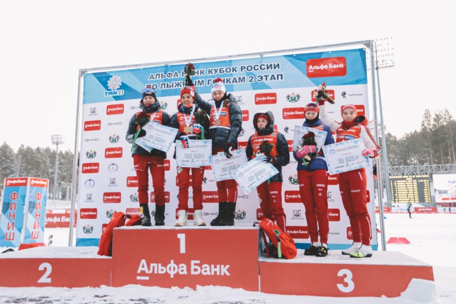 Вероника Степанова- победительница масс-старта на Альфа-Банк Кубке России в Тюмени!