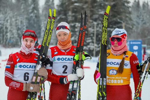 Елизавета Маслакова - победитель мини-тура в рамках III этапа ФосАгро Кубок России по лыжным гонкам!