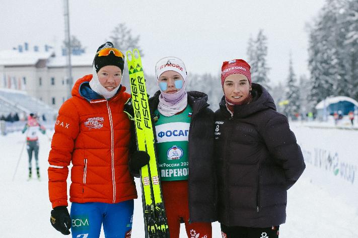 Алина Пеклецова выигрывает скиатлон на пятом этапе ФосАгро Кубок России!