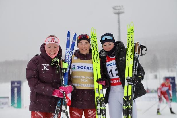 Евгения Крупицкая чемпионка России в марафоне на 50 км свободным стилем!